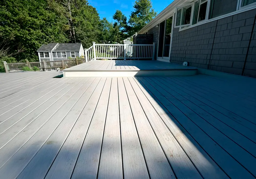 Recent deck renovation by Leo and Lions Home Group